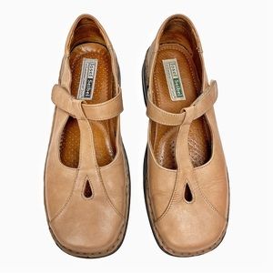 Josef Seibel Tan Leather Comfort Shoes Size 40